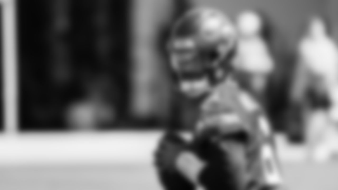 Seahawks quarterback Jalen Milroe (6) participated in the Seahawks 2025 offseason workout program.