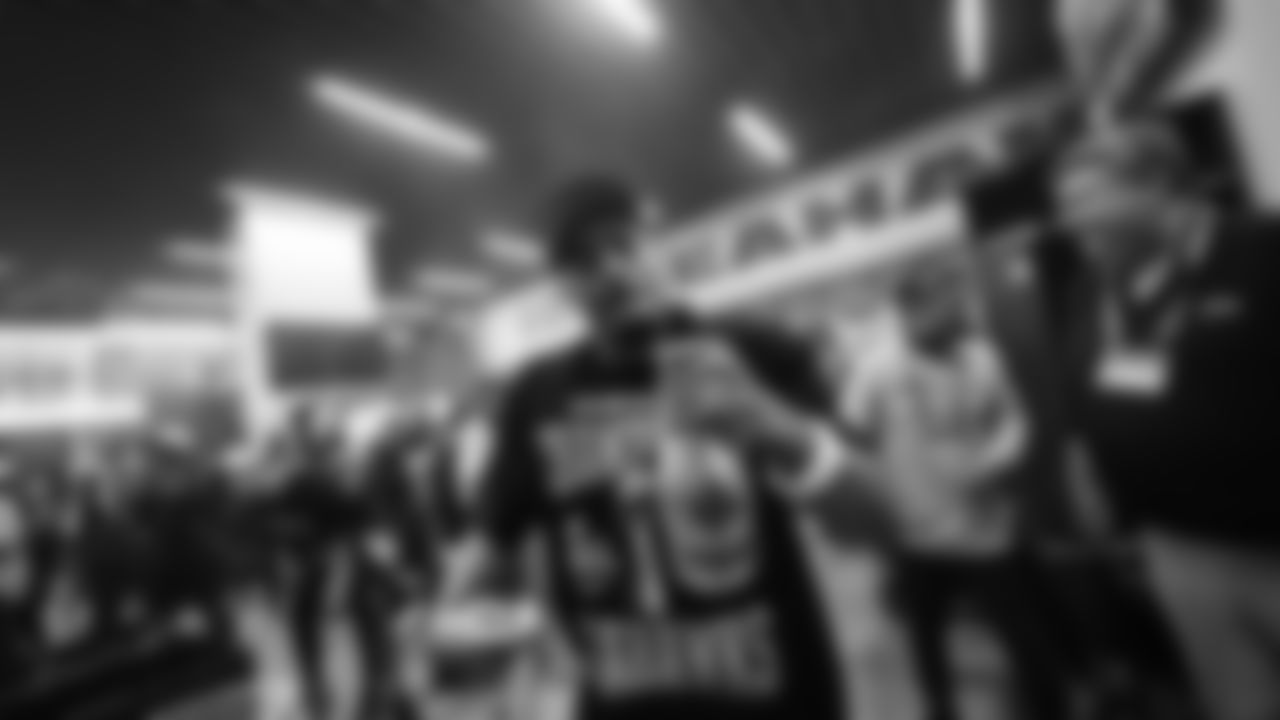 The Seahawks celebrated the 29-13 victory vs. the Patriots in Super Bowl LX.