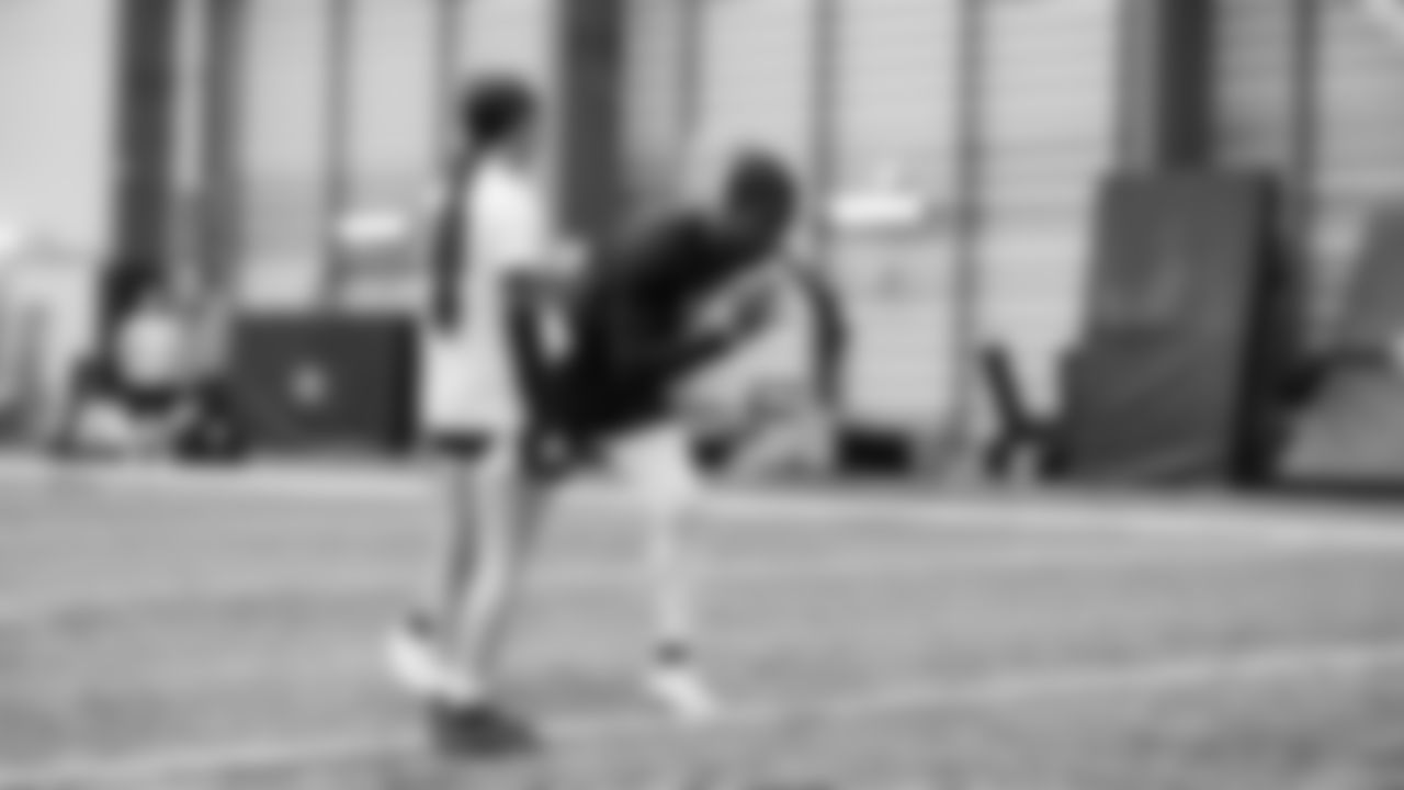 The Seahawks hosted the USA Football Talent ID Camp on February 21, 2026 at the Virginia Mason Athletic Center.