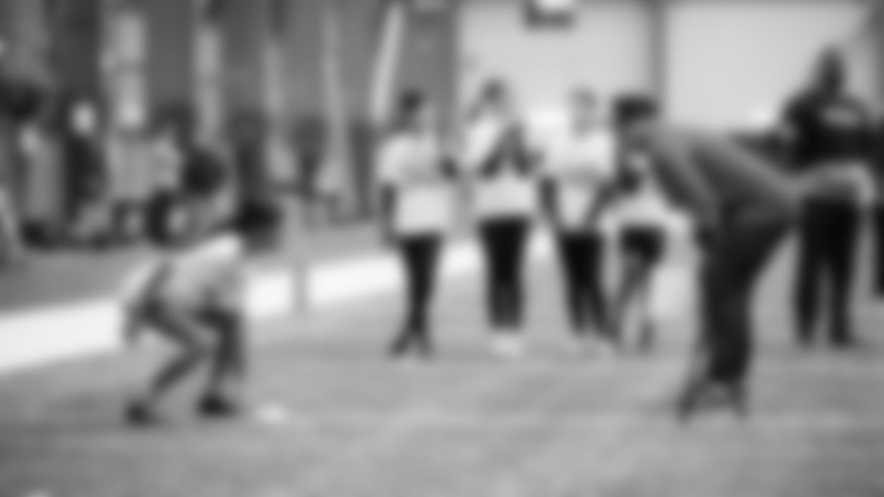 The Seahawks hosted the USA Football Talent ID Camp on February 21, 2026 at the Virginia Mason Athletic Center.