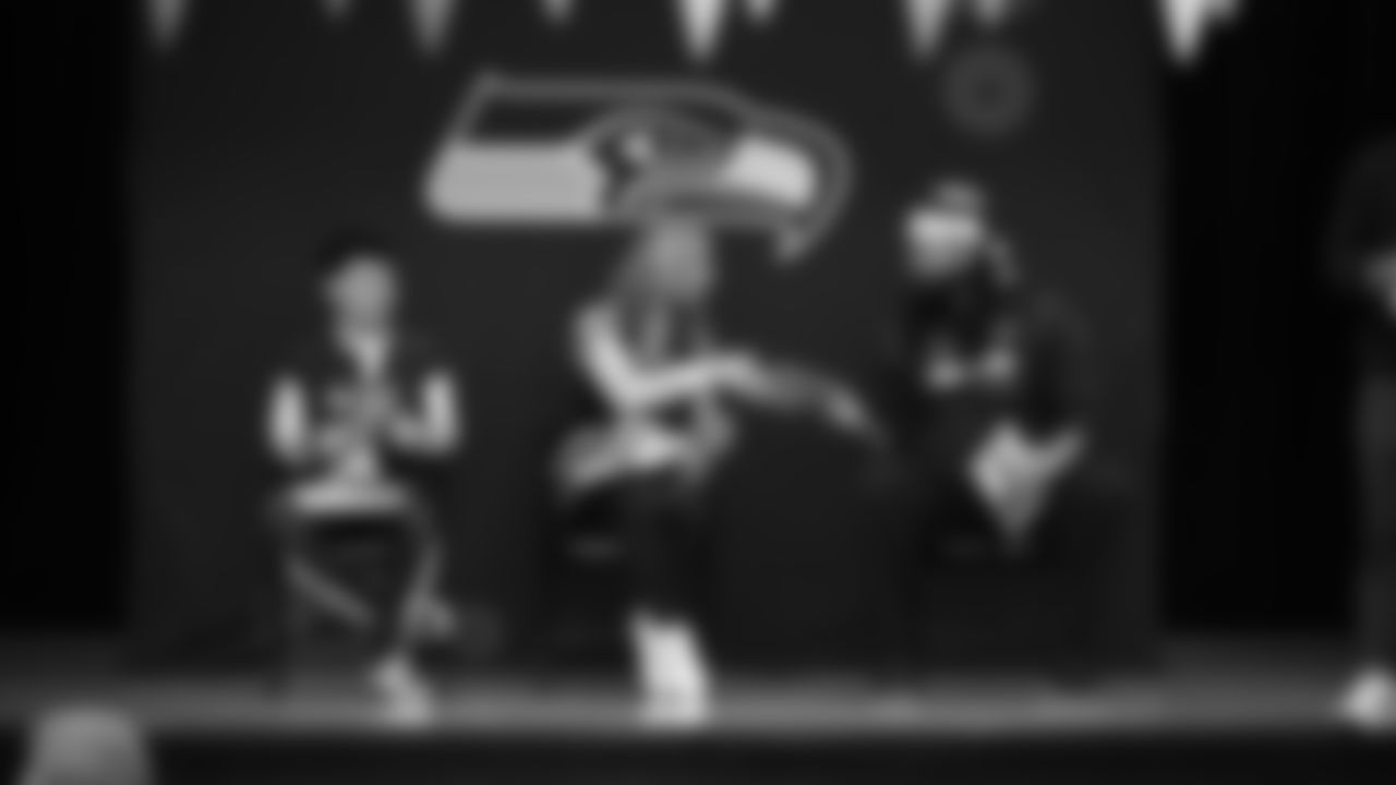 The Seattle Seahawks visited Rainier View Elementary with special appearances from Seahawk Dancers and Legend Garry Gilliam on December 11, 2025.