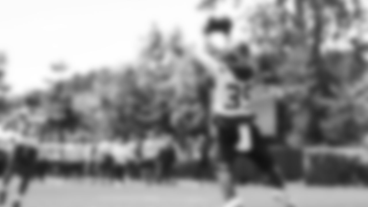Seahawks safety Ty Okada (39) participated in a workout on day two of OTAs on Thursday, May 29, 2025 at the Virginia Mason Athletic Center.