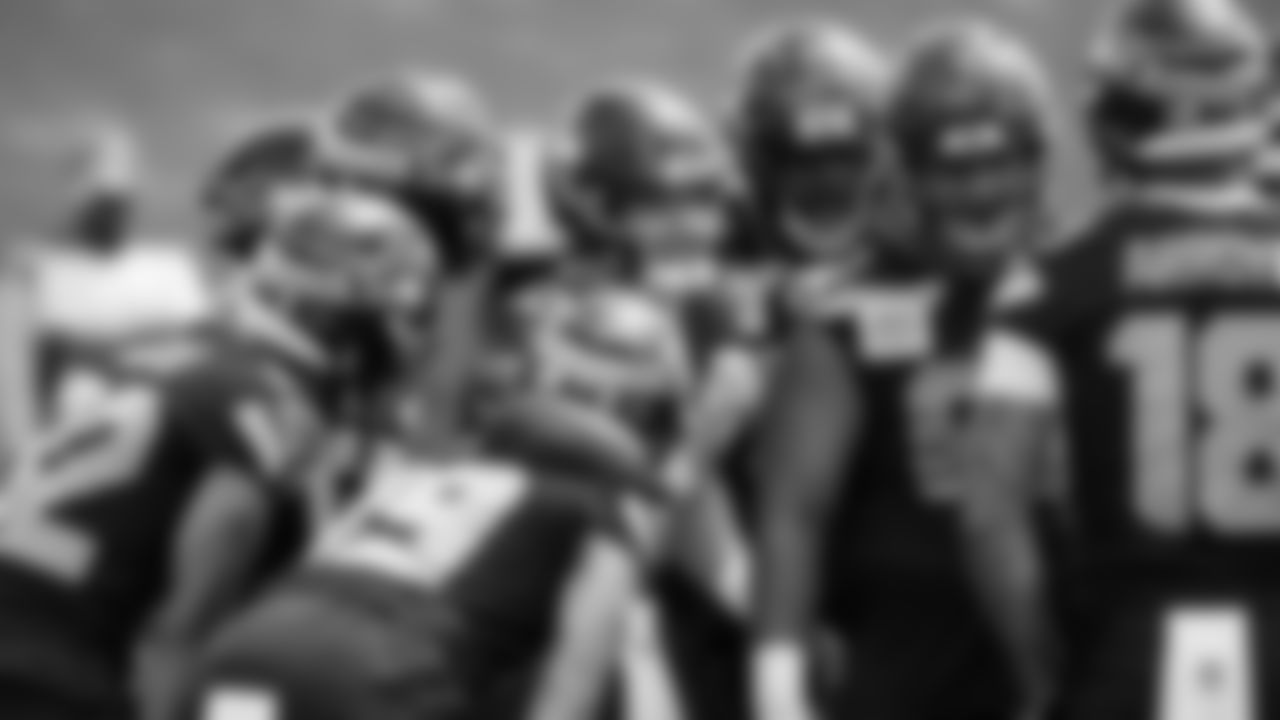 Seahawks quarterback Drew Lock (2) participated in the Seahawks 2025 offseason workout program.