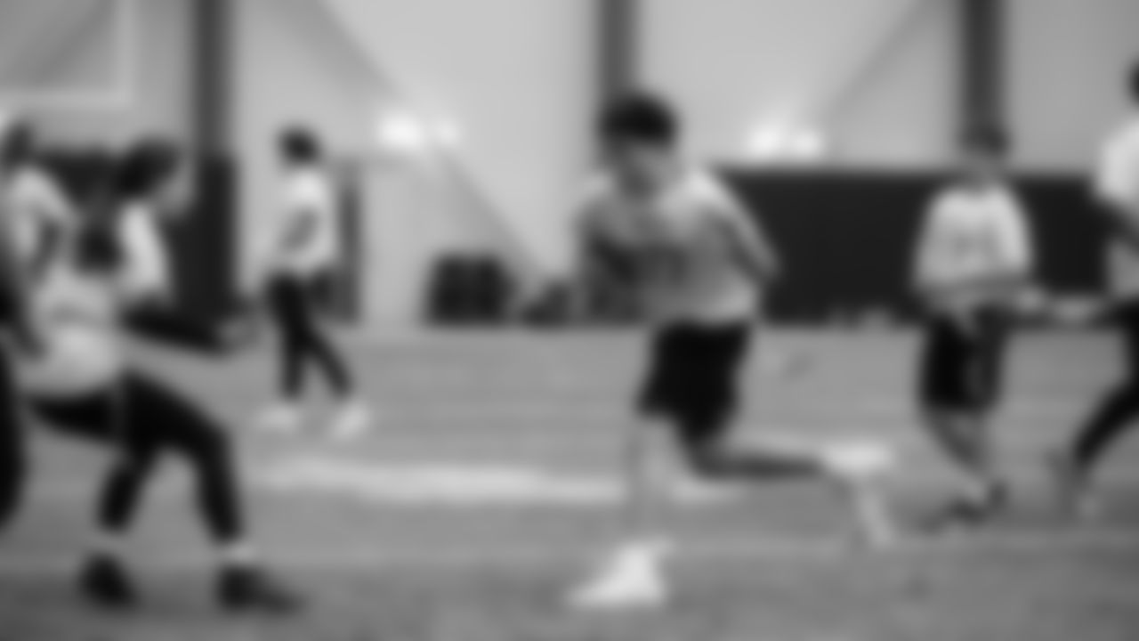 The Seahawks hosted the USA Football Talent ID Camp on February 21, 2026 at the Virginia Mason Athletic Center.