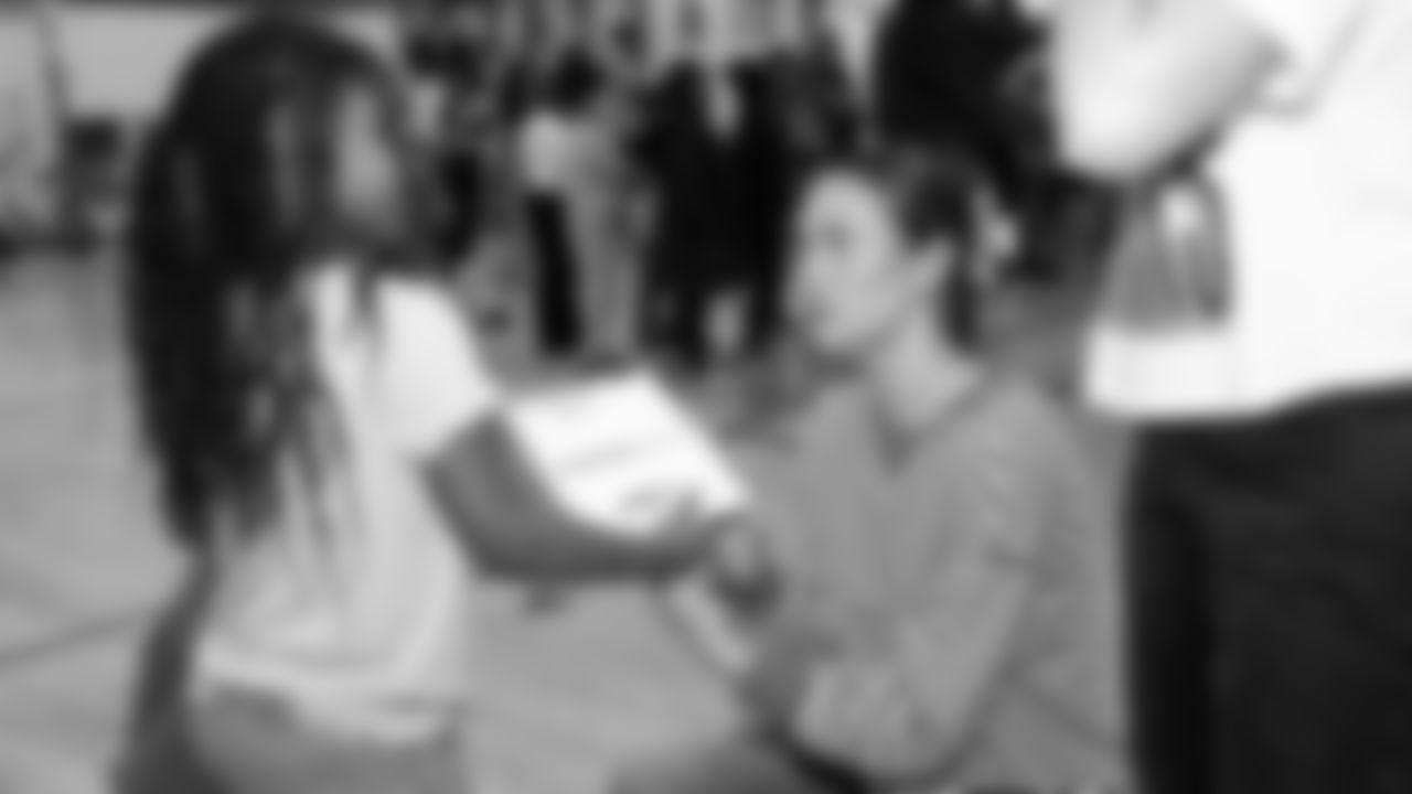 The Seahawks visited Sanislo Elementary on January 14, 2026 as part of the 12-Pages Reading Program.