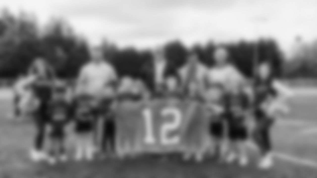 The Seahawks visited three Seahawks Flag Football League locations with surprise game day appearances on Sunday, May 4, 2025.