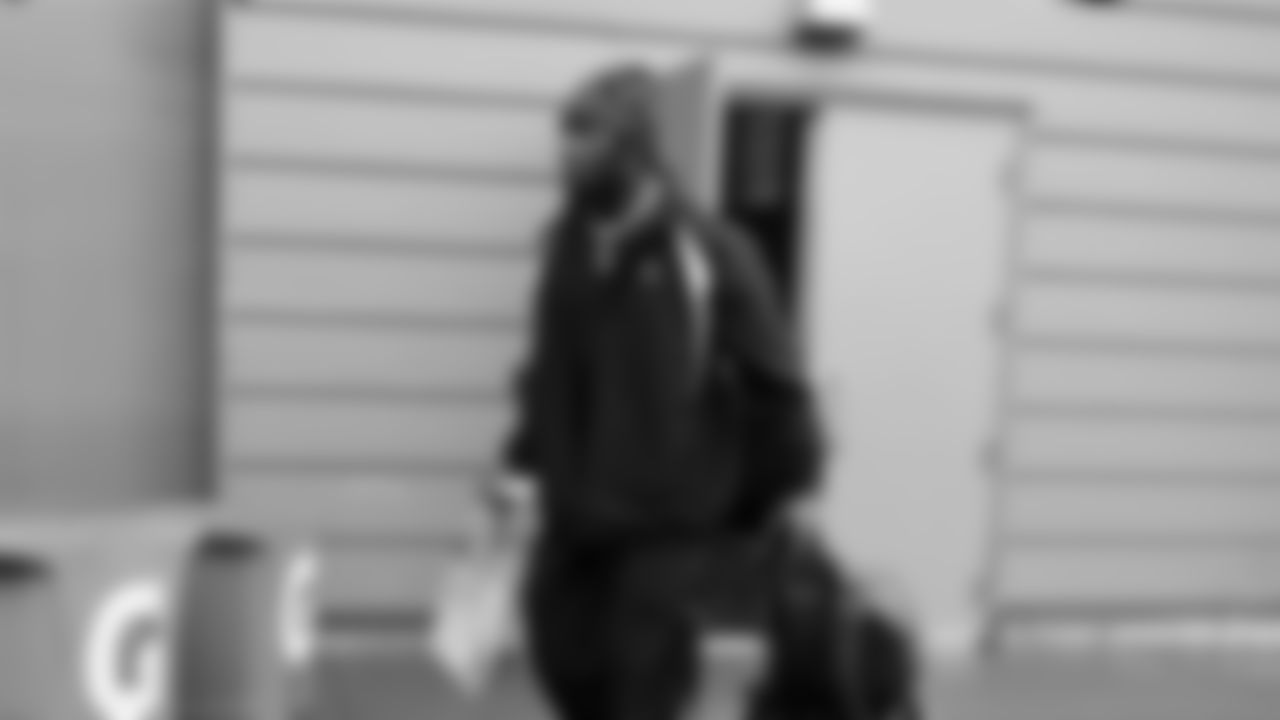 Seahawks quarterback Jalen Milroe (6) departed the Virginia Mason Athletic Center on November 1, 2025.