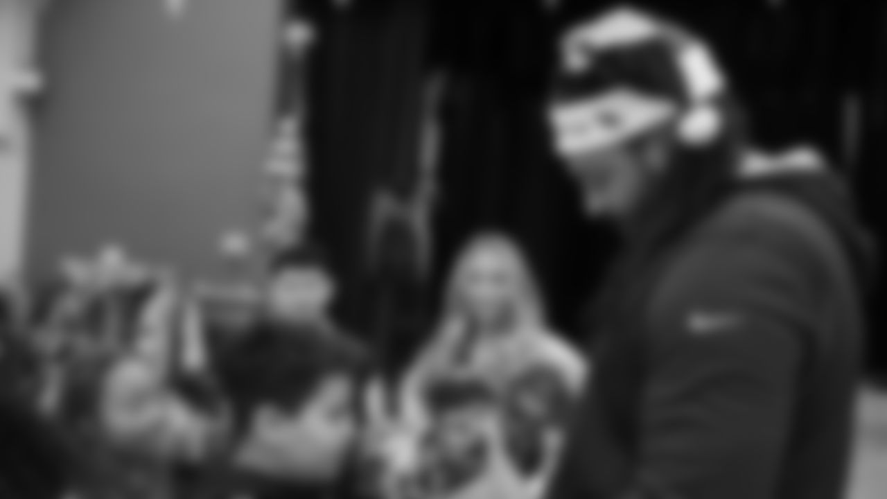 The Seattle Seahawks visited Rainier View Elementary with special appearances from Seahawk Dancers and Legend Garry Gilliam on December 11, 2025.