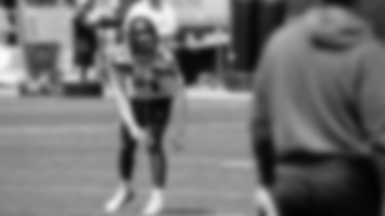 Seahawks cornerback Devon Witherspoon (21) participated in a workout on day one of OTAs on Tuesday, May 27, 2025 at the Virginia Mason Athletic Center.