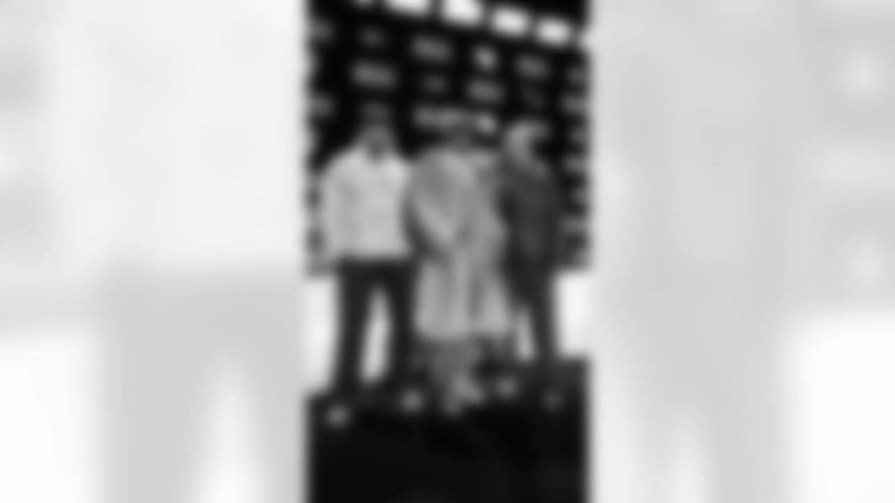 Bad Bunny poses for a photo at the Apple Music Halftime Show press conference ahead of the Super Bowl 60 football game on Thursday, February 5, 2026 in San Francisco. (Logan Bowles/NFL)