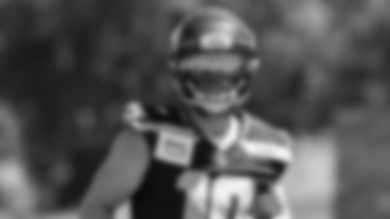 Seahawks wide receiver Cooper Kupp (10) participated in a workout on day one of OTAs on Tuesday, May 27, 2025 at the Virginia Mason Athletic Center.