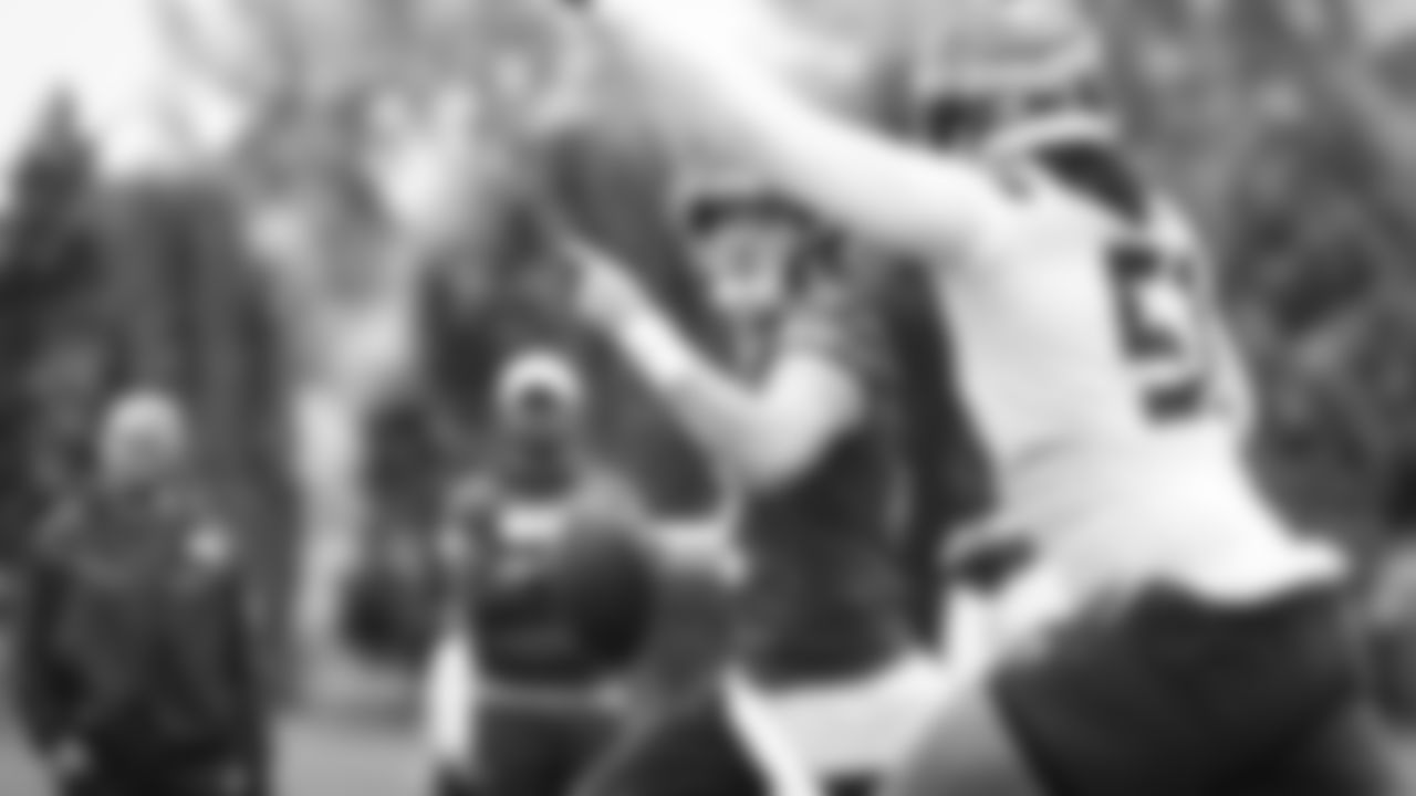 Seahawks quarterback Drew Lock (2) participated in a workout on day two of OTAs on Thursday, May 29, 2025 at the Virginia Mason Athletic Center.
