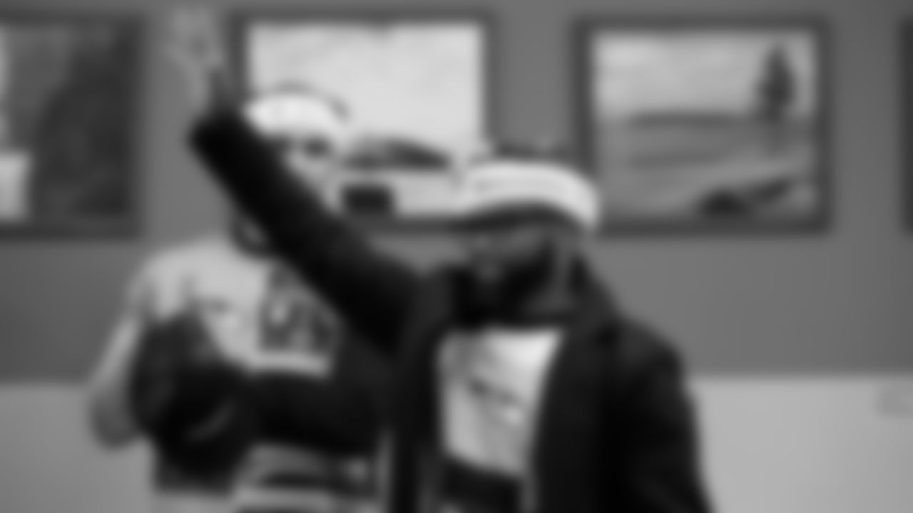 Seahawks Legends hosted a holiday event at the Virginia Mason Athletic Center on December 10, 2025.