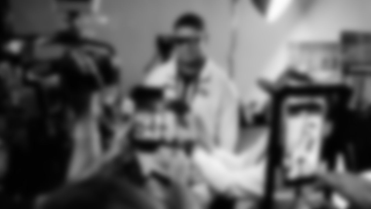 The Seattle Seahawks took part in 'Super Bowl Opening Night' on Monday, February 2 to kickoff Super Bowl LX week in the Bay Area.