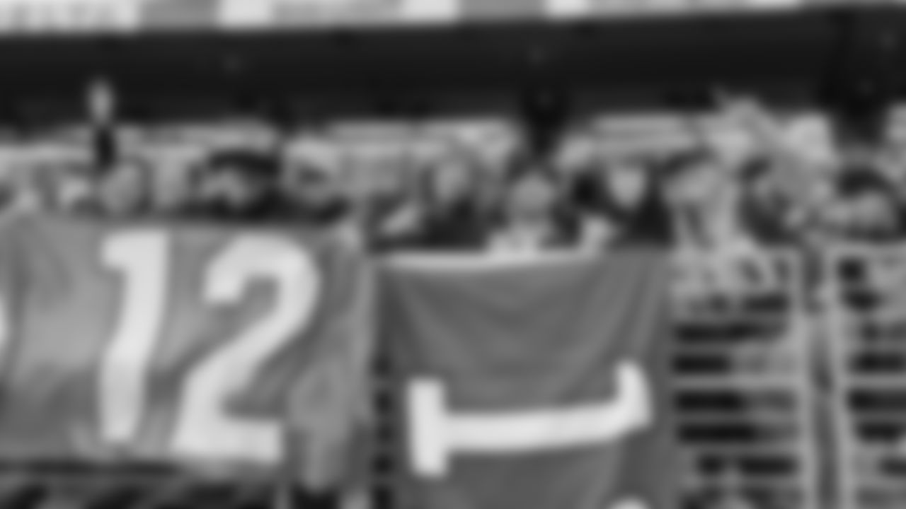 The 12s gathered at Lumen Field as the Seahawks hosted a trophy celebration on Wednesday, February 11, 2026 in honor of winning Super Bowl LX.