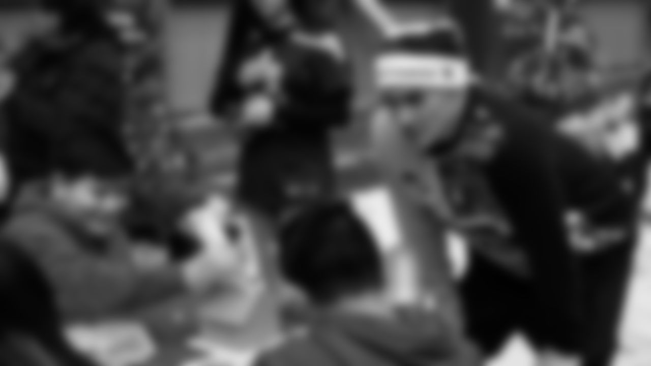 Seahawks Legends hosted a holiday event at the Virginia Mason Athletic Center on December 10, 2025.