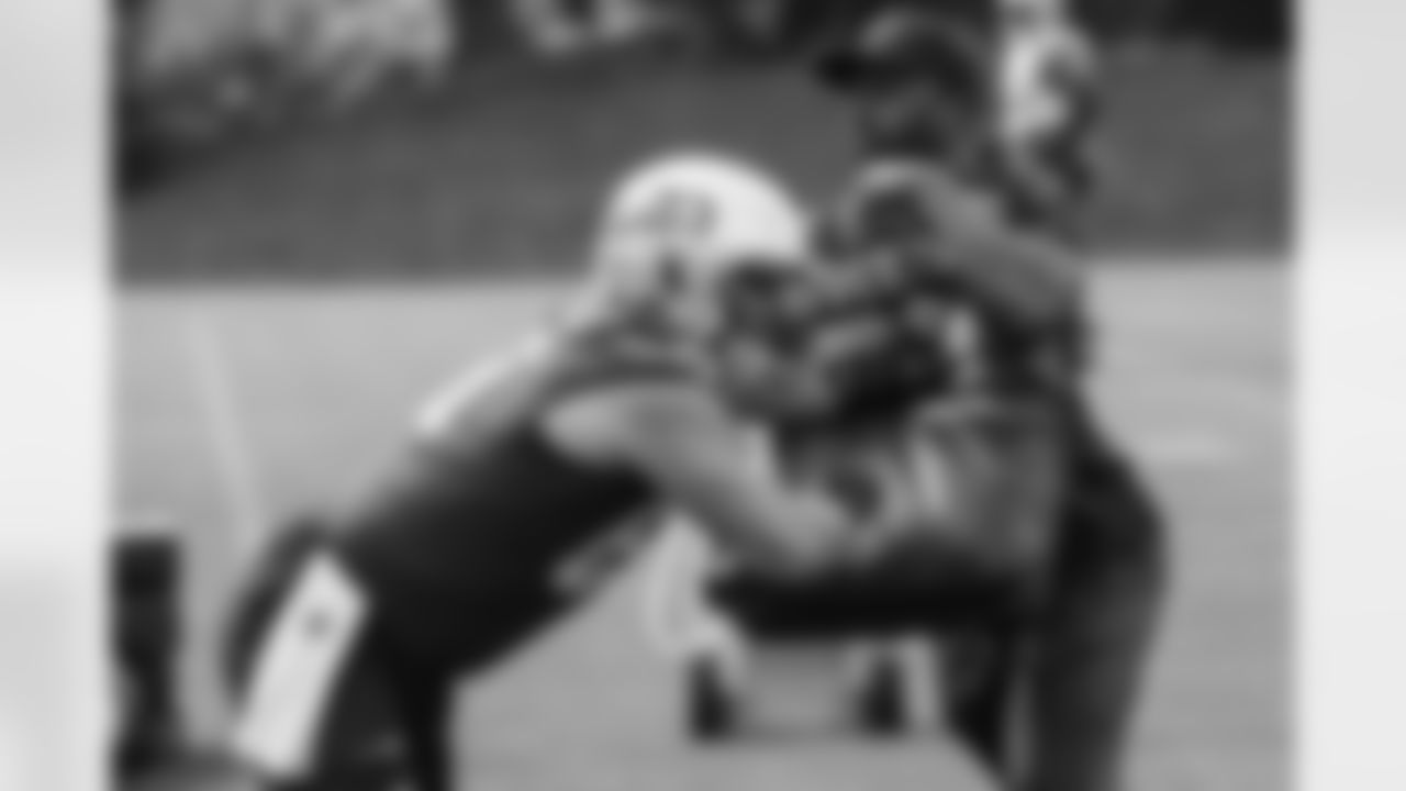 Seahawks center Jalen Sundell (61) practiced on Friday, October 3, 2025 at the Virginia Mason Athletic Center.