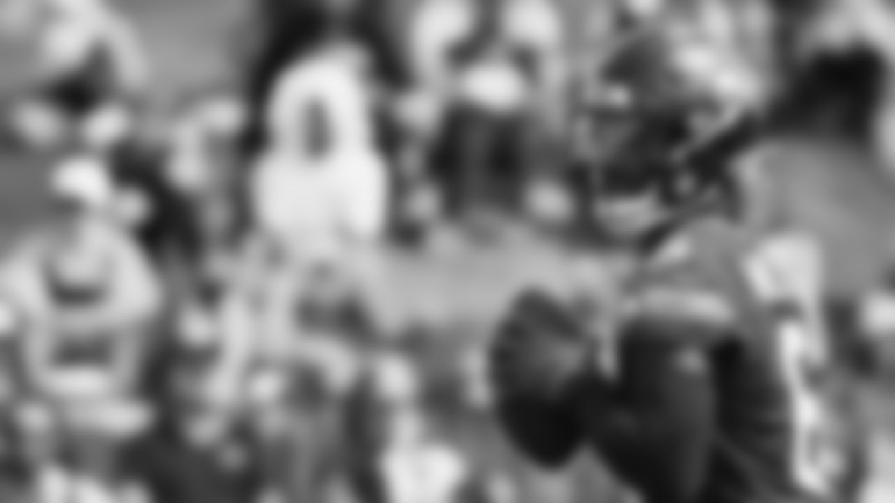Seahawks quarterback Jalen Milroe (6) practiced on August 1, 2025 at the Virginia Mason Athletic Center.
