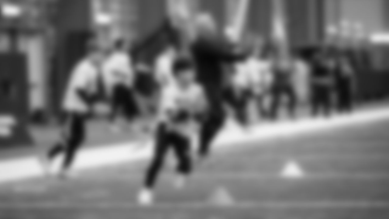 The Seahawks hosted the USA Football Talent ID Camp on February 21, 2026 at the Virginia Mason Athletic Center.