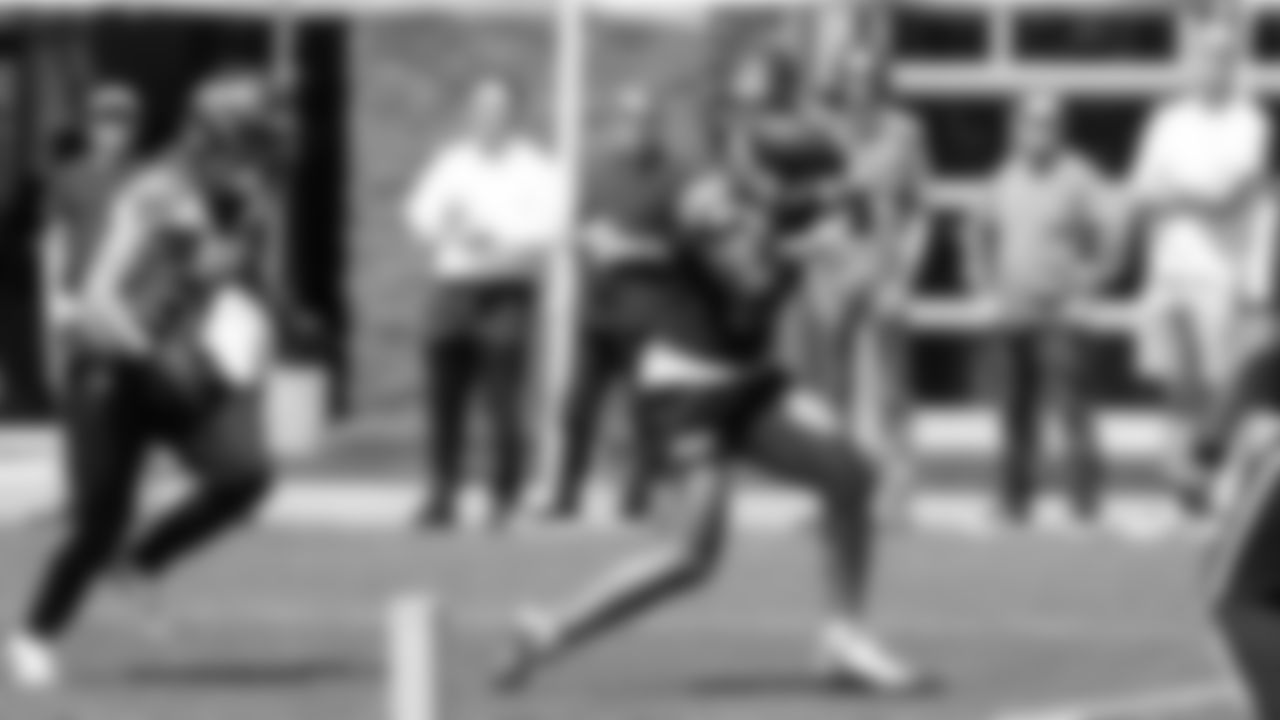 Seahawks wide receiver Jaxon Smith-Njigba (11) participated in a workout on day two of minicamp on Wednesday, June 11, 2025 at the Virginia Mason Athletic Center.