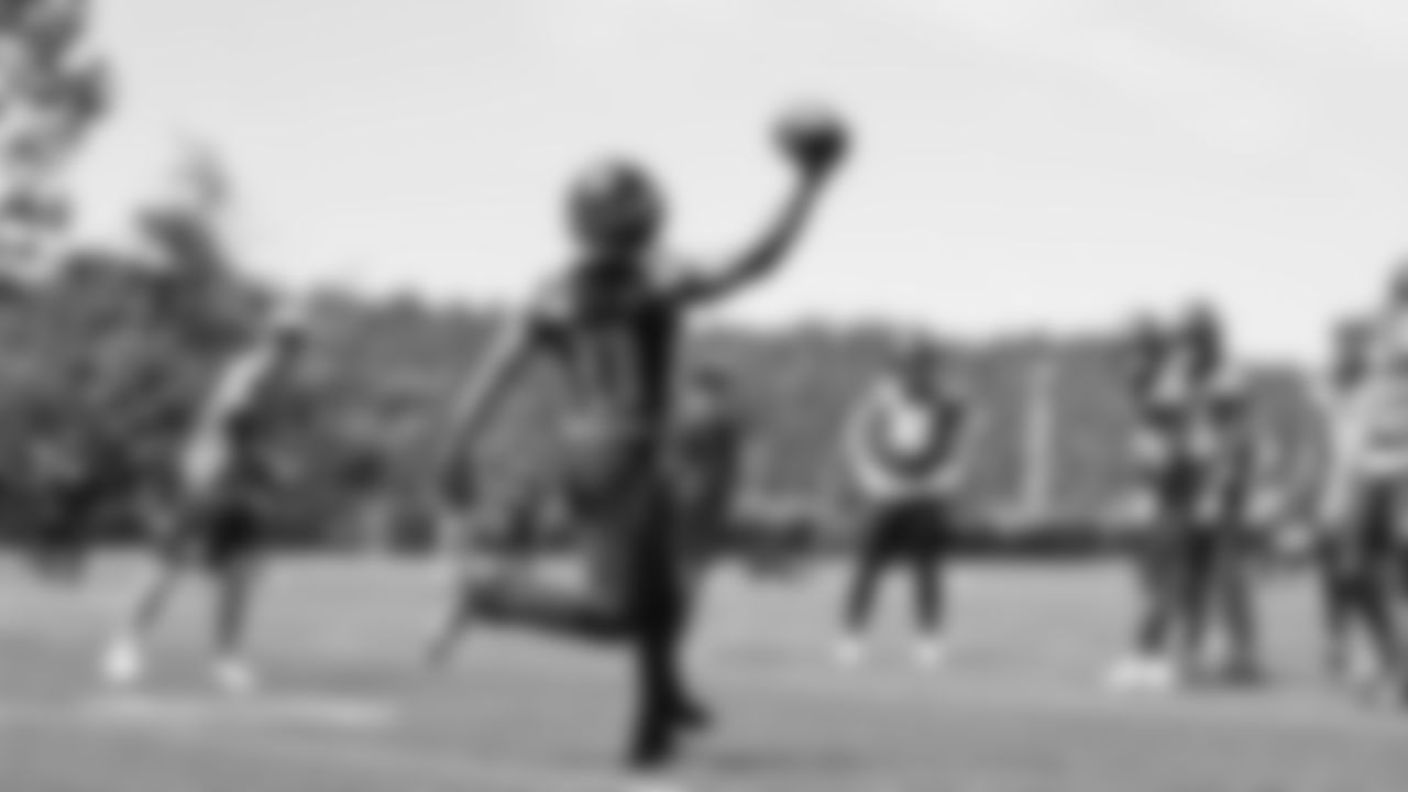 Seahawks wide receiver Jaxon Smith-Njigba (11) participated in a workout on day one of OTAs on Tuesday, May 27, 2025 at the Virginia Mason Athletic Center.