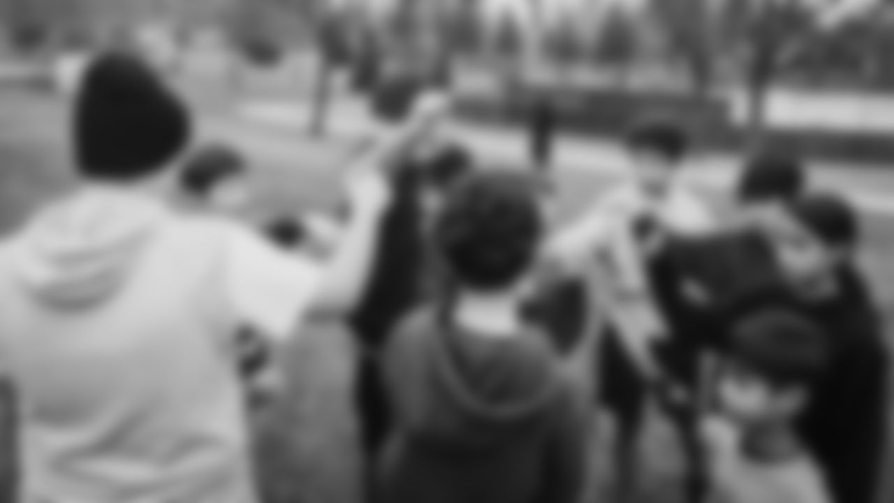 The Seahawks hosted a flag football clinic with NFL FLAG Vancouver at Unwin Park in Surrey, BC on Saturday, November 15, 2025.