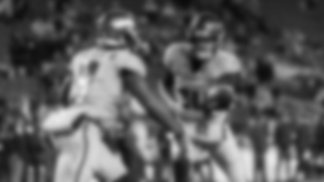 Seahawks quarterback Sam Darnold (14) and running back Kenneth Walker III (9) warms up at Lumen Field for the Week 16 matchup vs. the L.A. Rams.