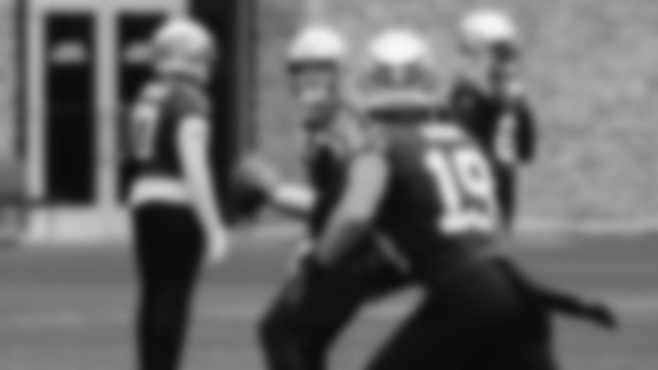 Seahawks quarterback Drew Lock (2) practiced on Thursday, November 27, 2025 at the Virginia Mason Athletic Center.