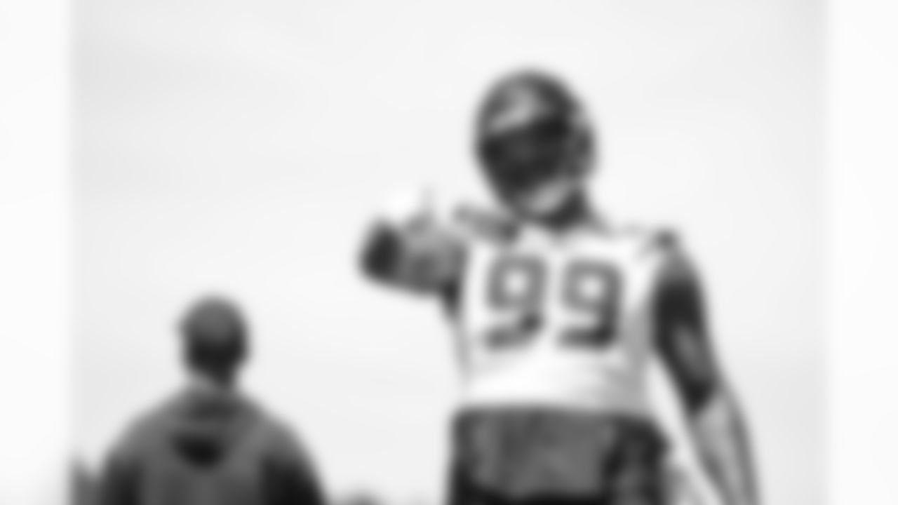 Seahawks defensive end Leonard Williams (99) participated in the Seahawks 2025 offseason workout program.