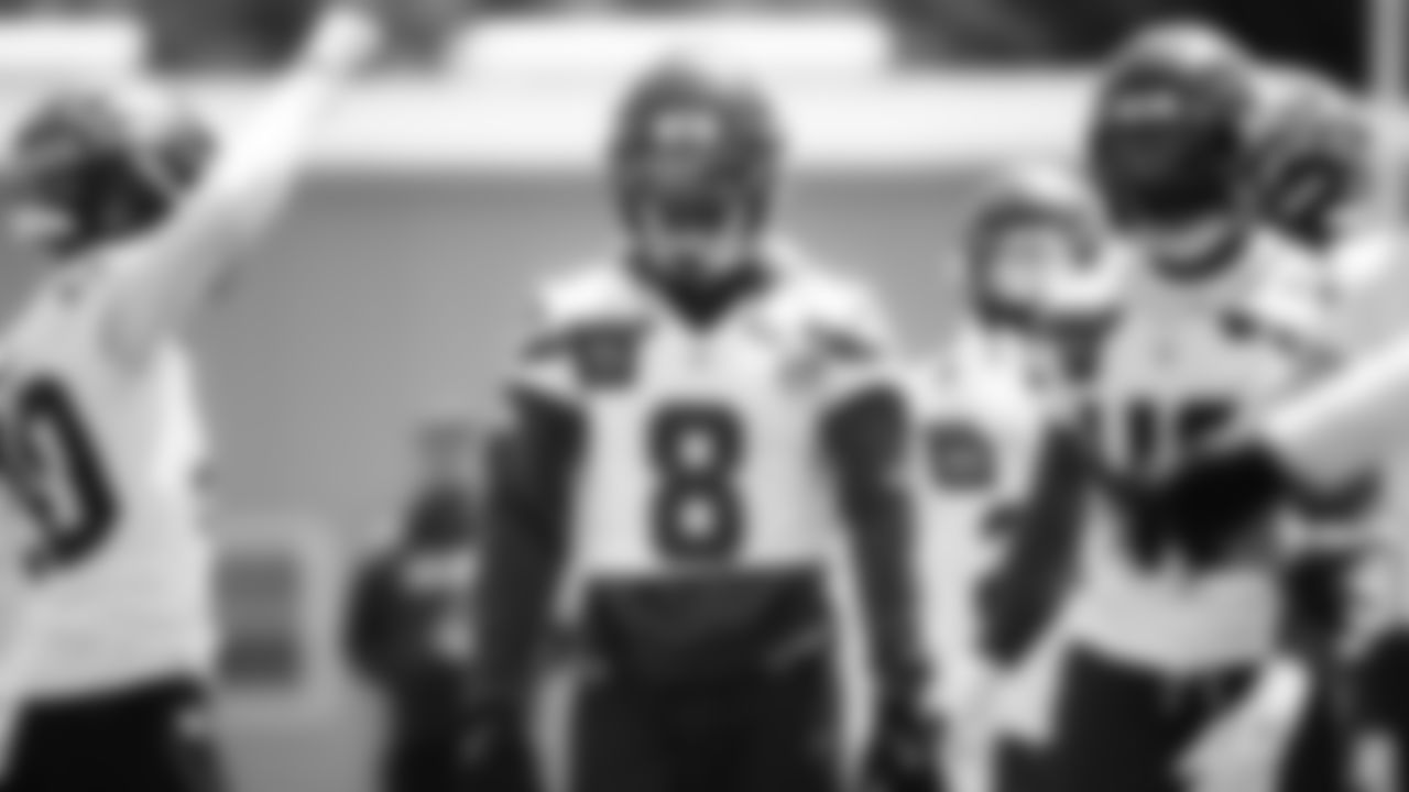 Seahawks safety Coby Bryant (8) participated in a workout on day four of OTAs on Monday, June 2, 2025 at the Virginia Mason Athletic Center.