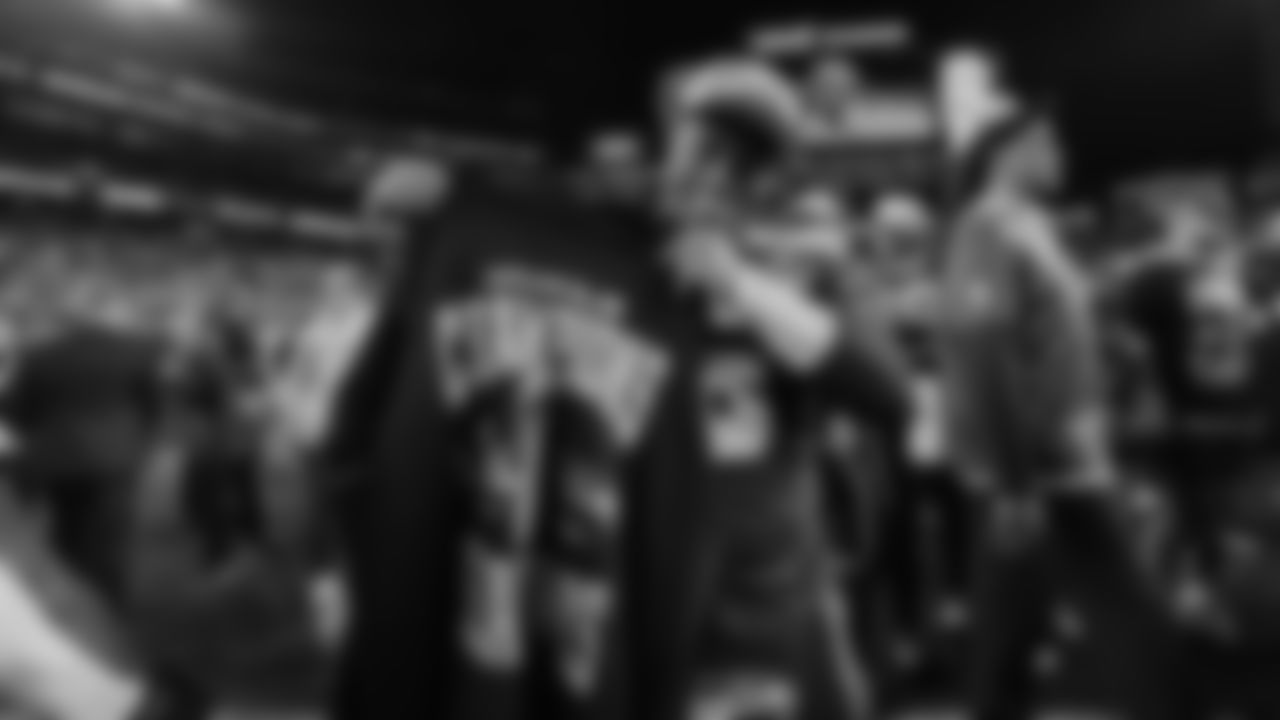 The Seahawks celebrated the 29-13 victory vs. the Patriots in Super Bowl LX.