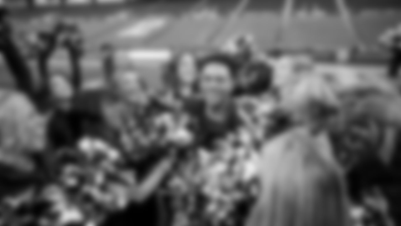 Jaedin finds out he is Dancer of the Day during on field rehearsal.