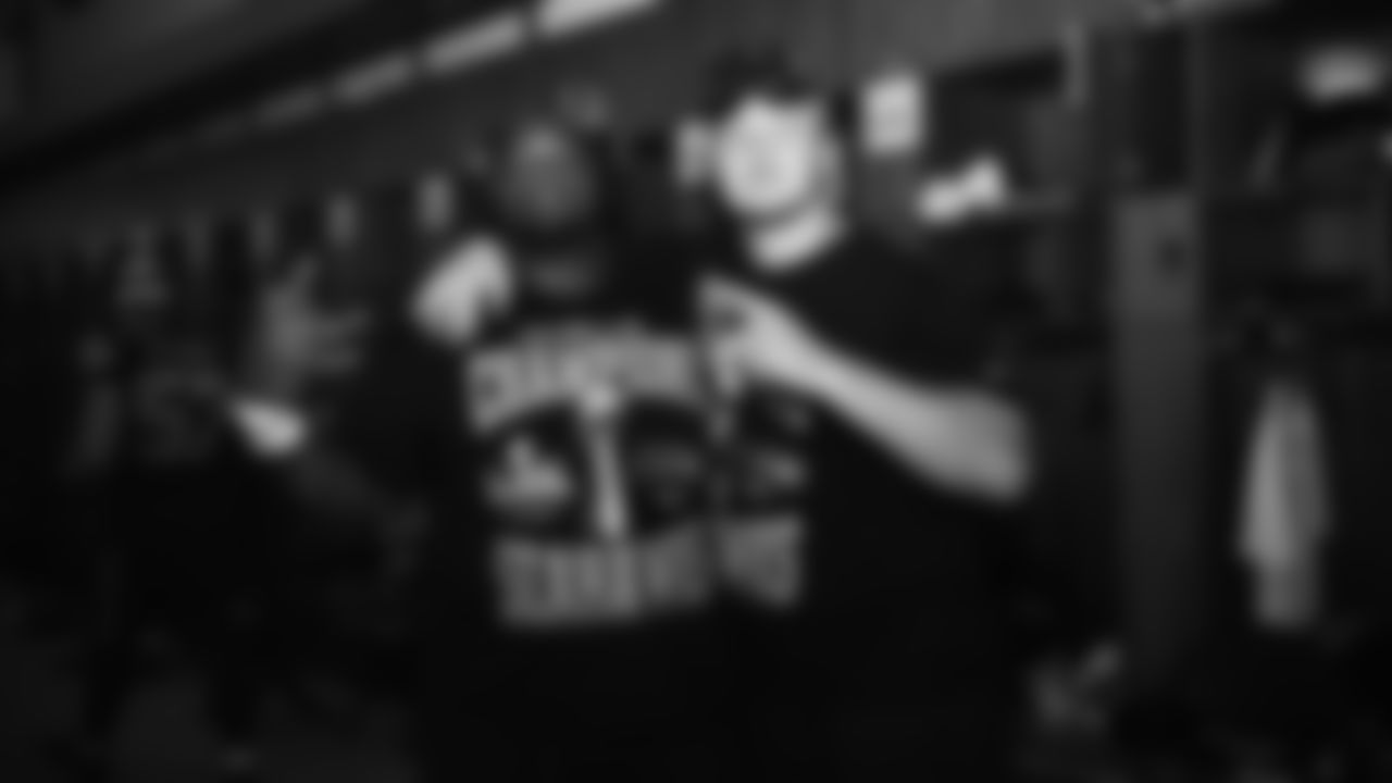 The Seahawks celebrated the 29-13 victory vs. the Patriots in Super Bowl LX.