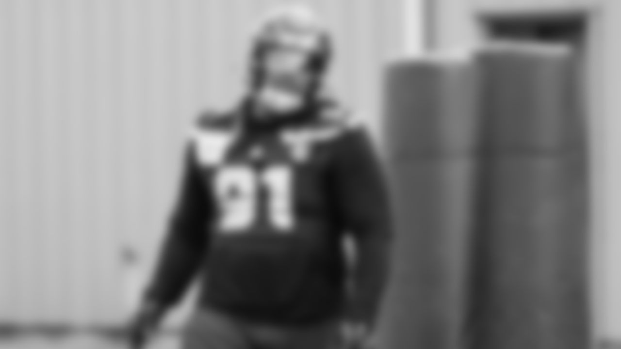 Seahawks defensive tackle Byron Murphy II (91) practiced on Wednesday, January 1, 2026 at the Virginia Mason Athletic Center.