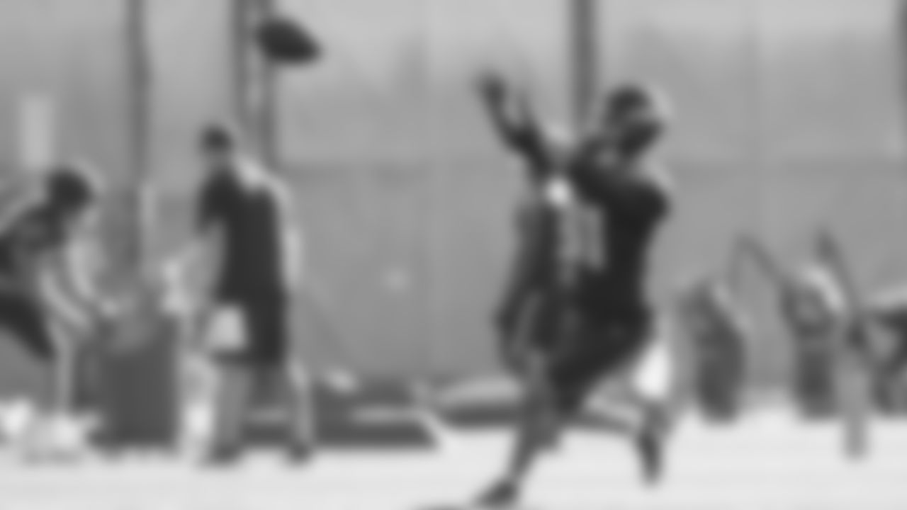 Seahawks wide receiver Jaxon Smith-Njigba (11) practiced on Wednesday, February 4, 2026 in San Jose, California.