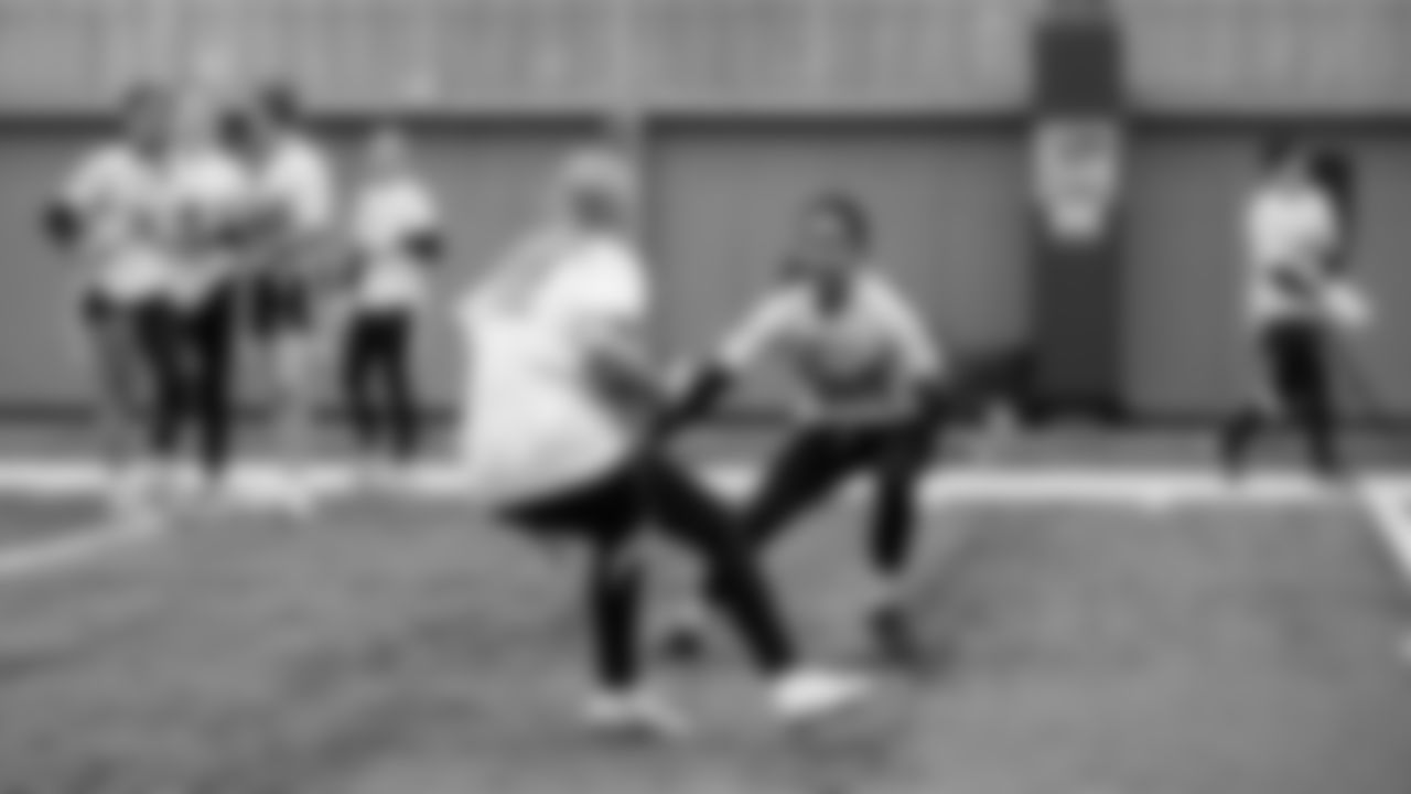 The Seahawks hosted the USA Football Talent ID Camp on February 21, 2026 at the Virginia Mason Athletic Center.