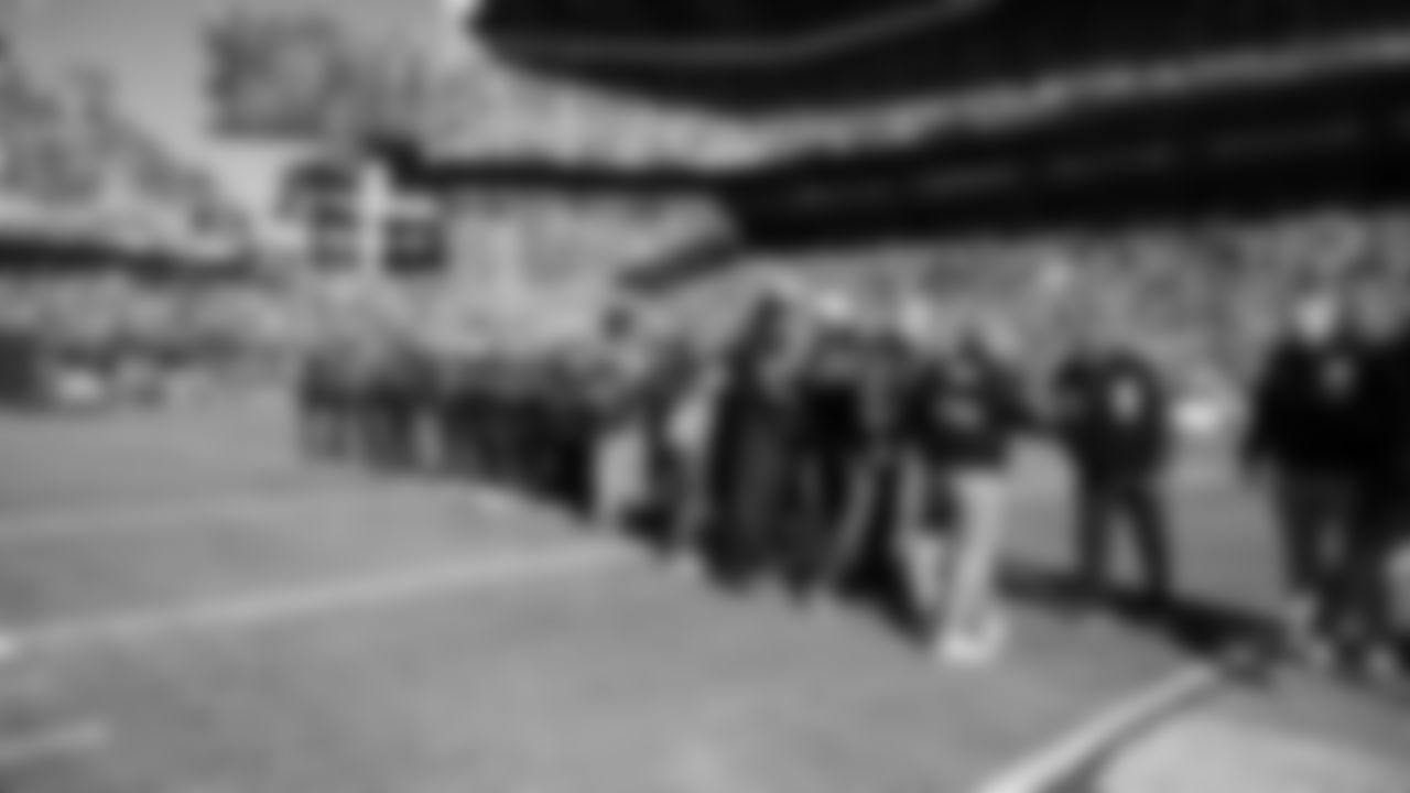 The Seahawks honored the Top 50 Players at halftime of the Week 5 matchup vs. Tampa Bay at Lumen Field.