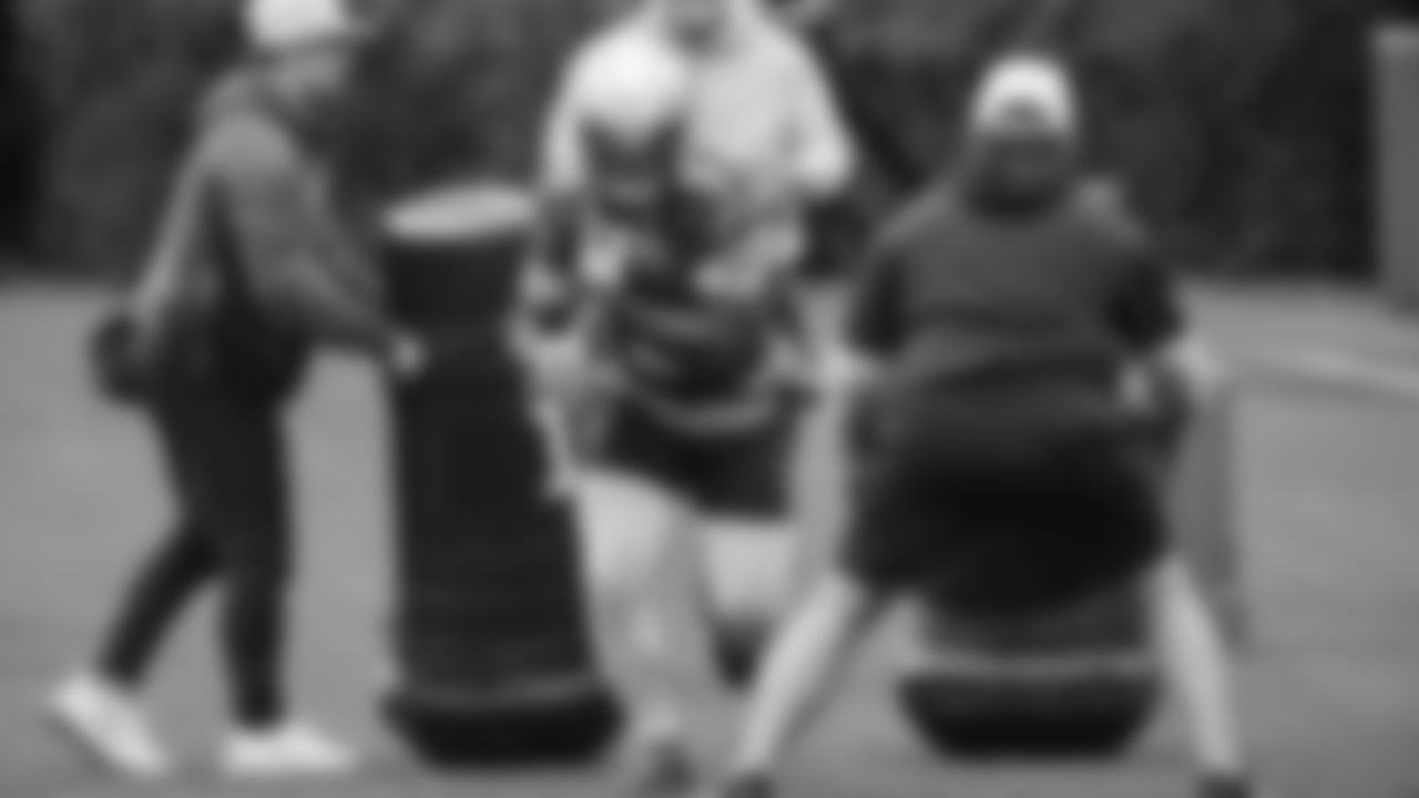 Seahawks running back Kenneth Walker III (9) practiced on Thursday, October 30, 2025 at the Virginia Mason Athletic Center.