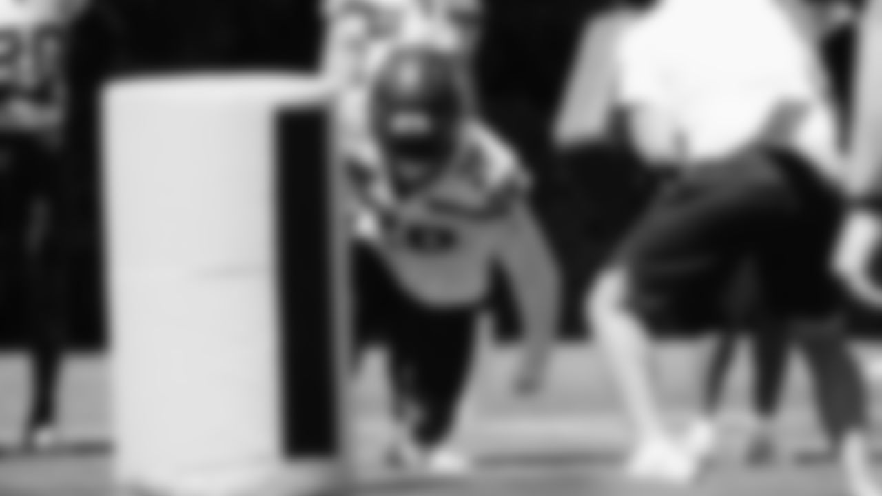 Seahawks safety Julian Love (20) practiced on day six of training camp on July 29, 2025 at the Virginia Mason Athletic Center.