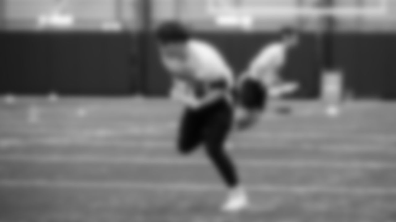 The Seahawks hosted the USA Football Talent ID Camp on February 21, 2026 at the Virginia Mason Athletic Center.