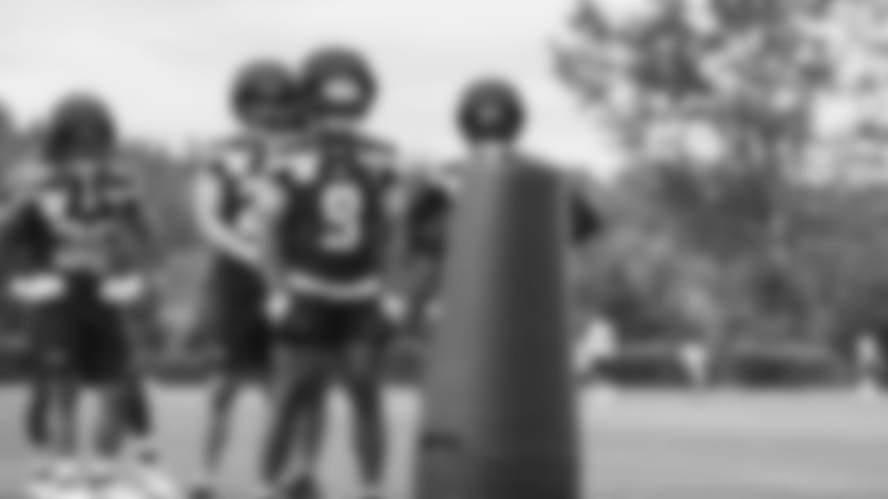 Seahawks running back Kenneth Walker III (9) practiced on day three of training camp on July 25, 2025 at the Virginia Mason Athletic Center.