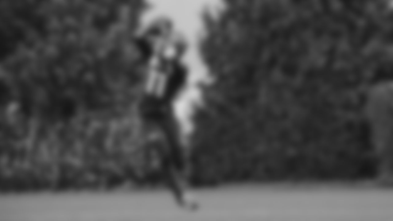 Seahawks wide receiver Jaxon Smith-Njigba (11) practiced on Friday, December 12, 2025 at the Virginia Mason Athletic Center.