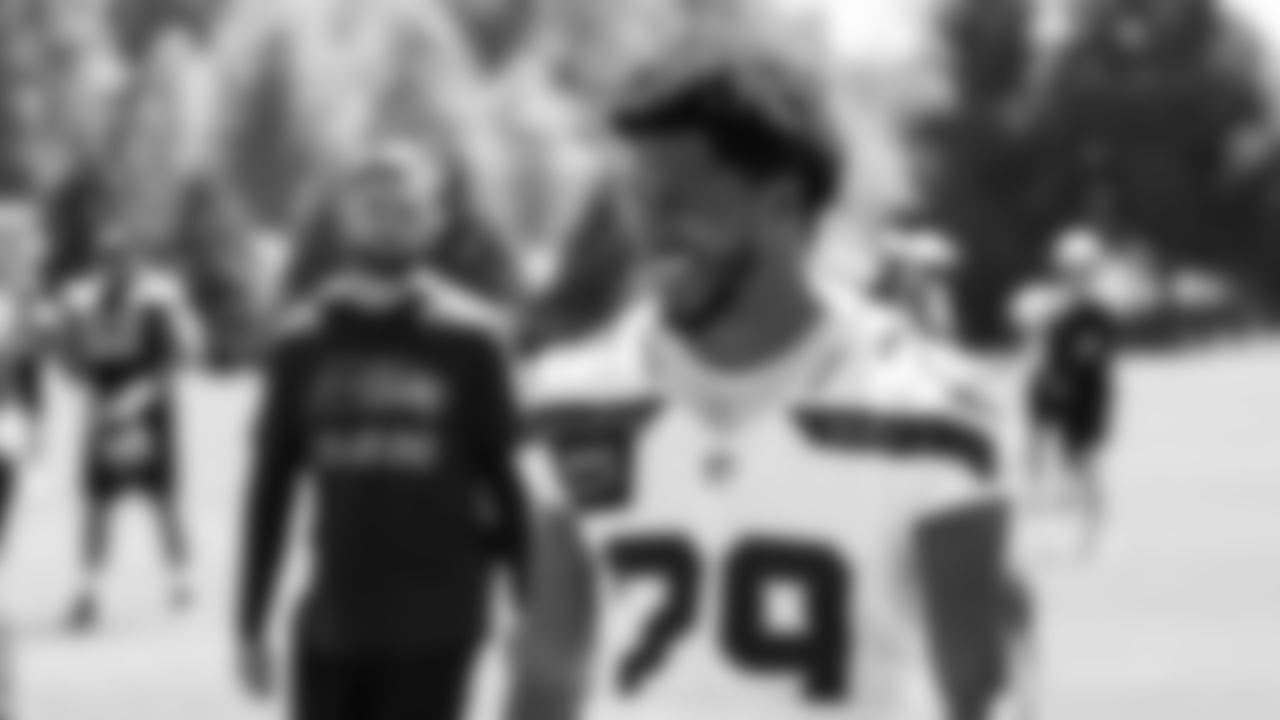 Seahawks cornerback Josh Jobe (29) participated in a workout on day three of OTAs on Friday, May 30, 2025 at the Virginia Mason Athletic Center.