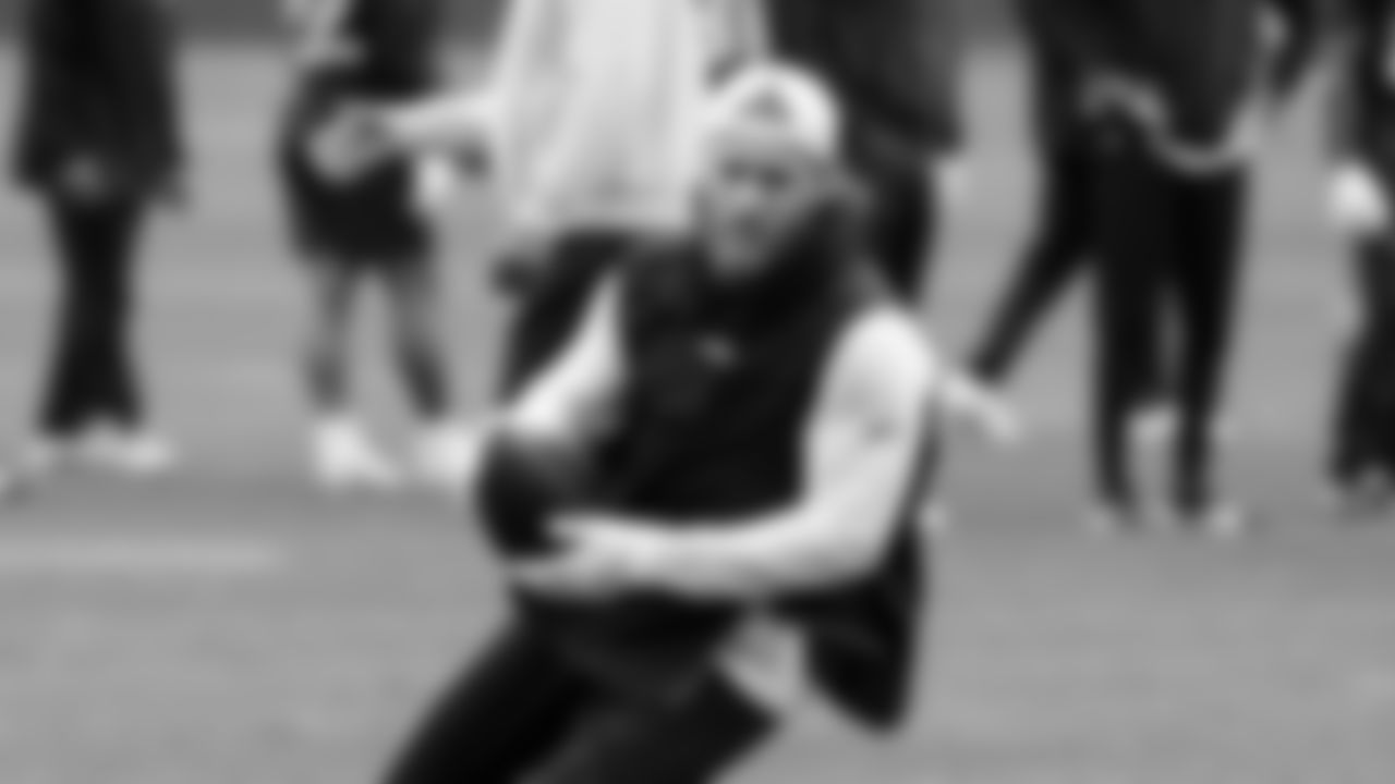 Seahawks wide receiver Cooper Kupp (10) participated in a workout on May 14, 2025 at the Virginia Mason Athletic Center.