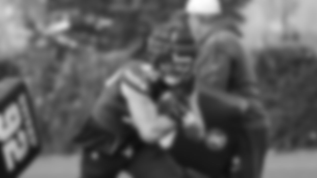 Seahawks fullback Robbie Ouzts (40) practiced on Wednesday, October 29, 2025 at the Virginia Mason Athletic Center.