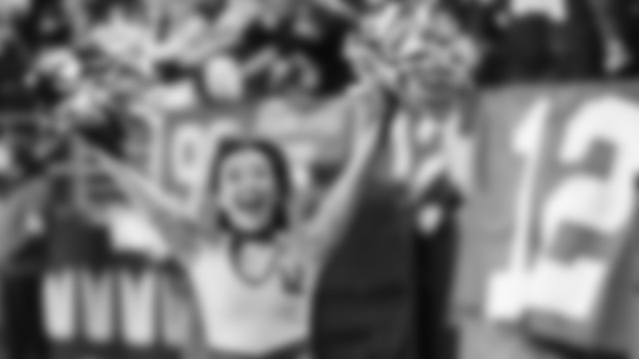 Seahawks Dancers During Week 16 Against the Rams on December 18th, 2025.