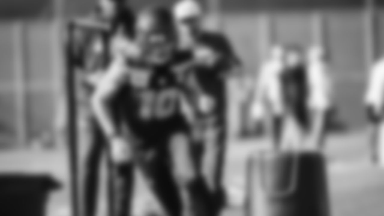 Seahawks wide receiver Cooper Kupp (10) practiced on February 5, 2026 in San Jose, California.