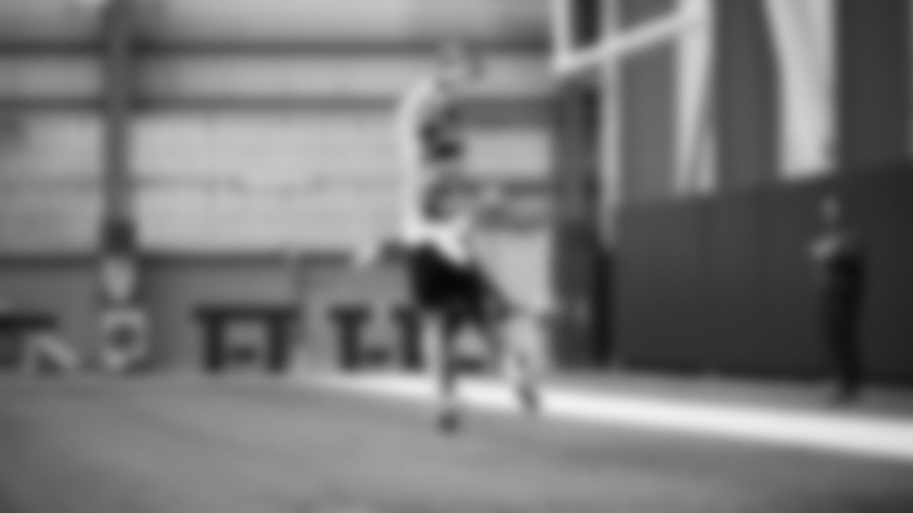 Seahawks wide receiver Rashid Shaheed (22) practiced on Friday, November 14, 2025 at the Virginia Mason Athletic Center.