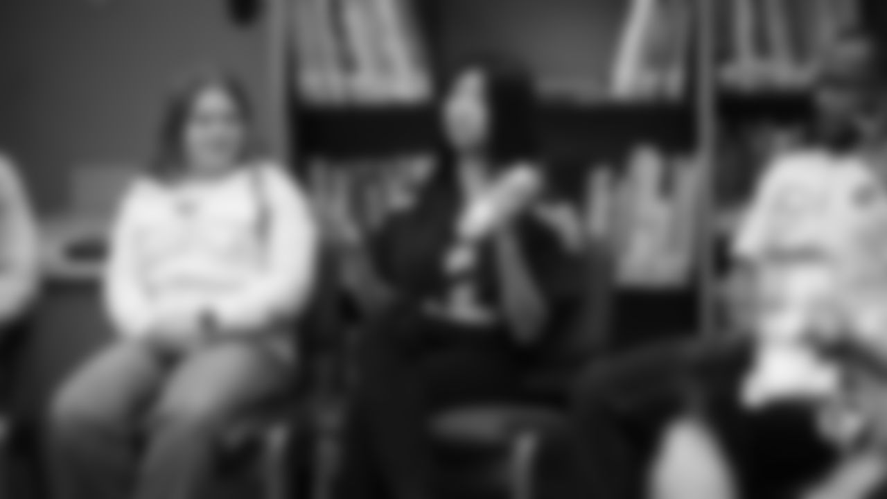 The Seahawks visited BELONG Partners at McKnight Middle School in Renton, WA. as part of the grant announcement on December 10, 2025.