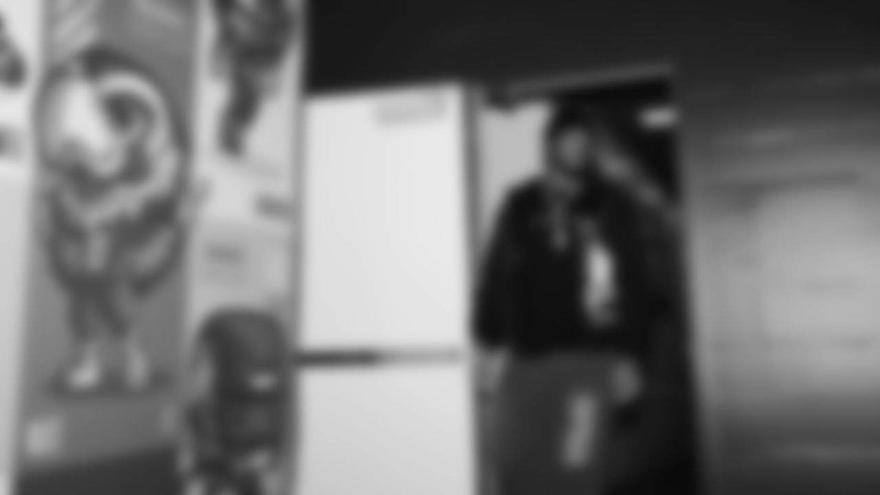 Seahawks safety Nick Emmanwori (3) arrived at Lumen Field for the Week 15 matchup vs. the Indianapolis Colts.